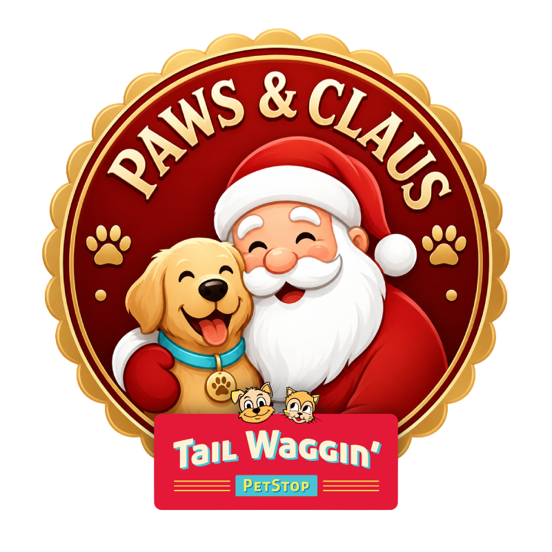 Paws & Claus 2026 - logo